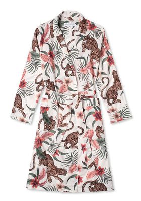 Soleia Leopard Print Robe from Desmond & Dempsey