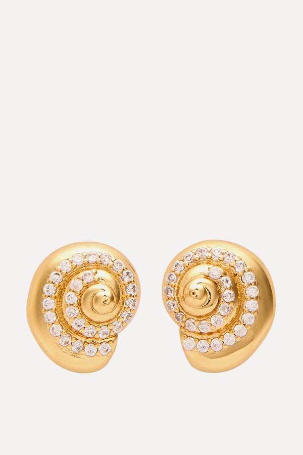 Out Of Office Shell Stud Earrings from KATE SPADE NEW YORK