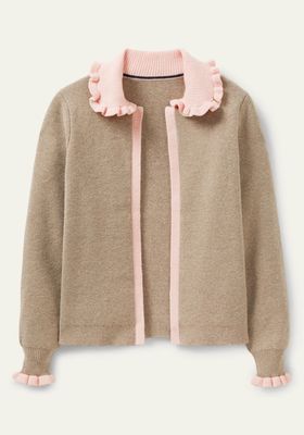 Frill Collared Cardigan from Boden
