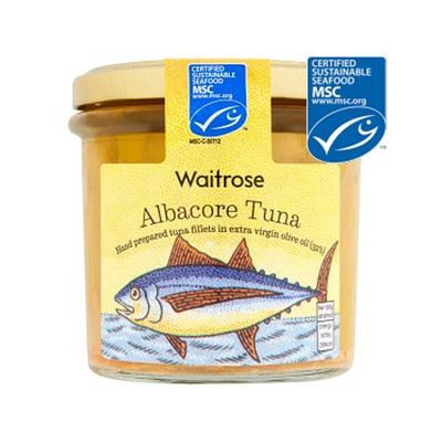 Albacore Tuna In Extra Virgin Olive Oil Drained from Waitrose