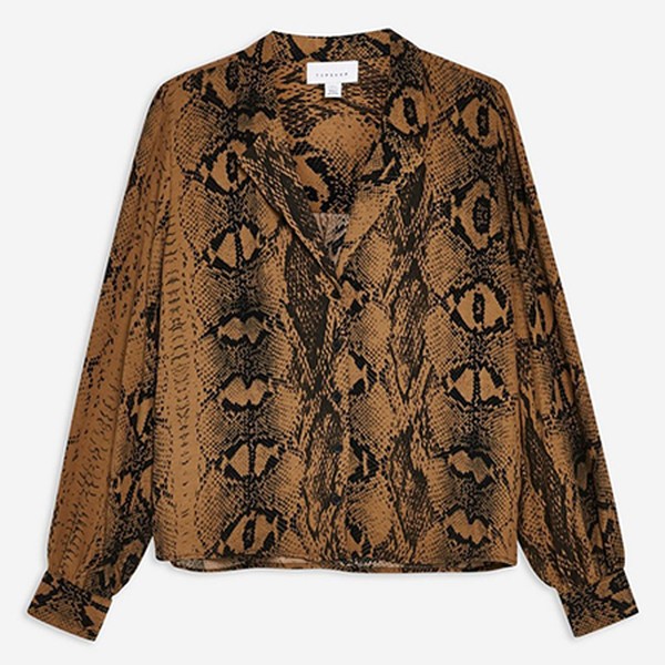 Snake Print Shirt