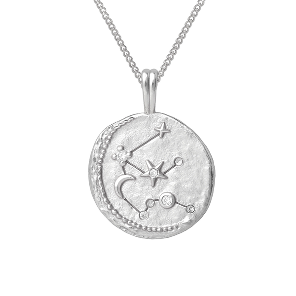 Zodiac Aquarius Pendant Necklace