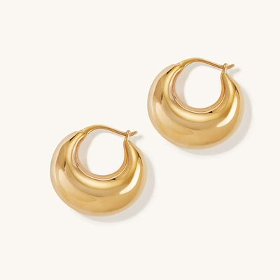 Sculptural Hoops from Mejuri