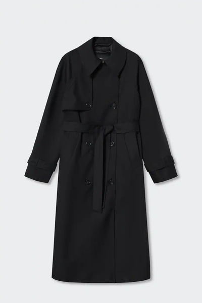 Cotton Classic Trench Coat from Mango