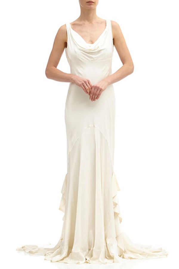Willow Dress In Chalk White  from Ghost