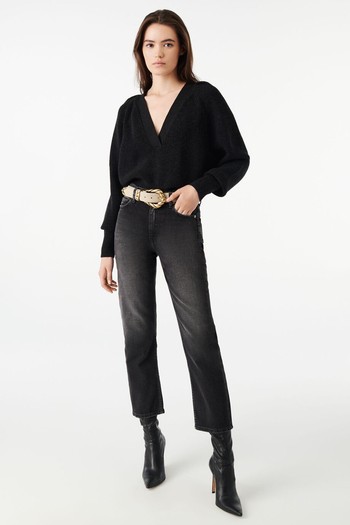 Odina V-Neck Wool Sweater