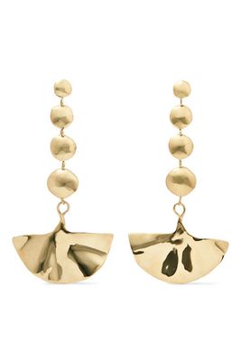 Kabuki Gold-Tone Earrings from Ariana Boussard-Reifel