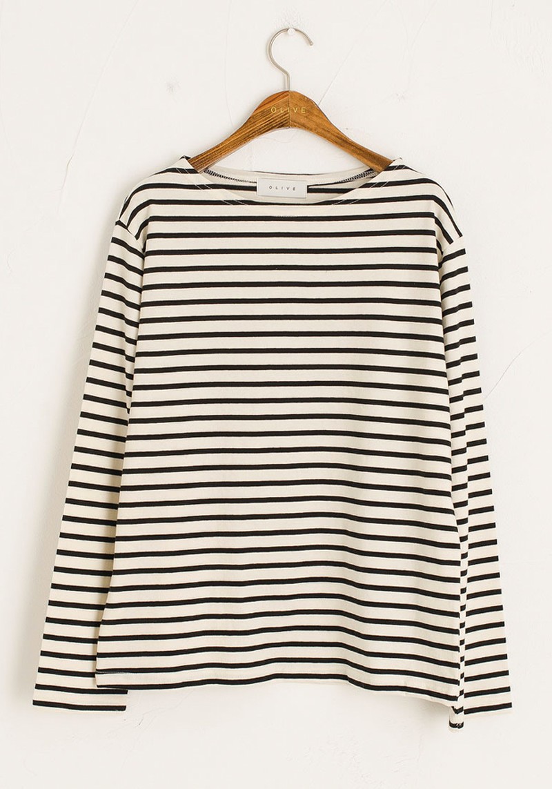 Nell Stripe Tee from Olive