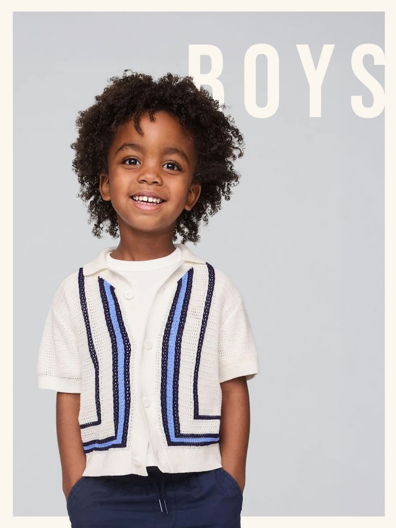 Crochet Knit Shirt from GAP