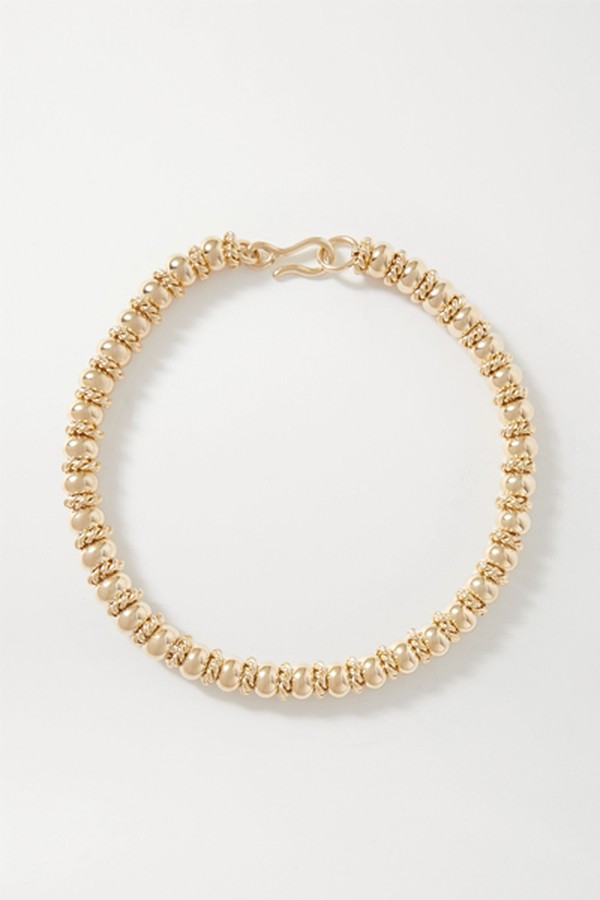 + NET SUSTAIN Serena Gold-Plated Necklace from Laura Lombardi
