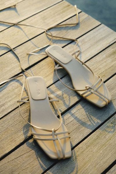 Multi-Strap Heeled Sandals from Massimo Dutti