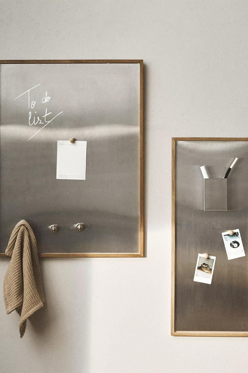 Magnetic Board With Wooden Frame