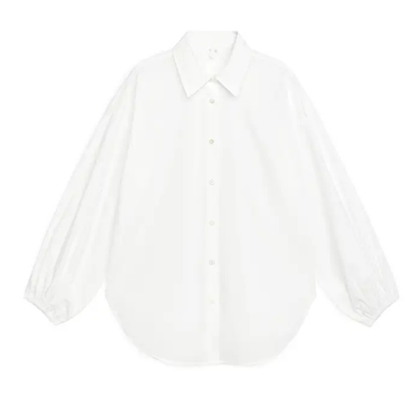 Relaxed Poplin Shirt from Arket 