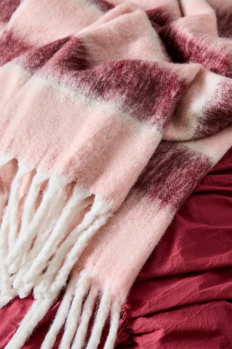 Stripe Cosy Throw from Urban Outfitters