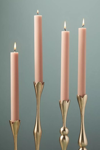 Fluted Taper Candles from Anthropologie