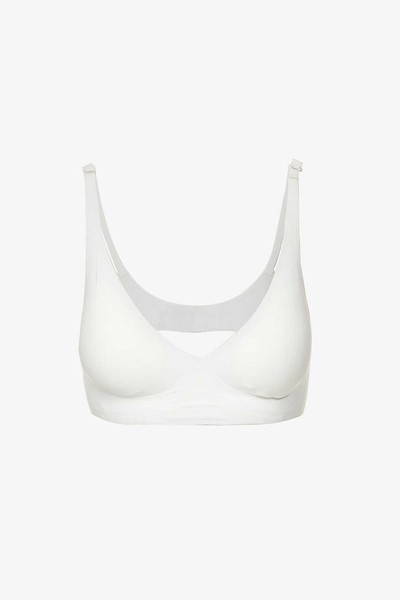 Sleep V-Neck Stretch-Jersey Bra from The Nap Co