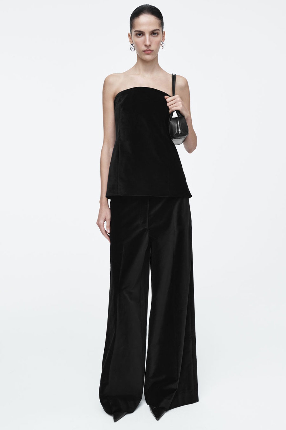 Relaxed Wide-Leg Trousers from COS