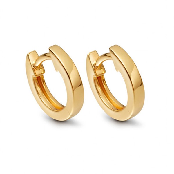 Mini Halo Gold Hoop Earrings from Astley Clarke