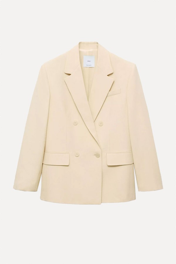 Suki Double Breasted Blazer from Mango