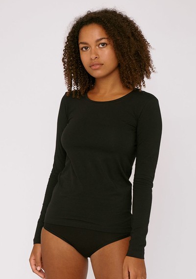 Organic Cotton Long-Sleeve Tee from Organic Basics