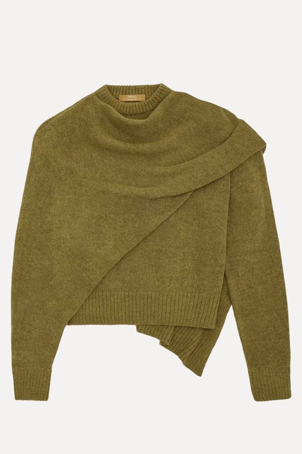 Pyo Draped Knit Top from Mulberry x Rejina
