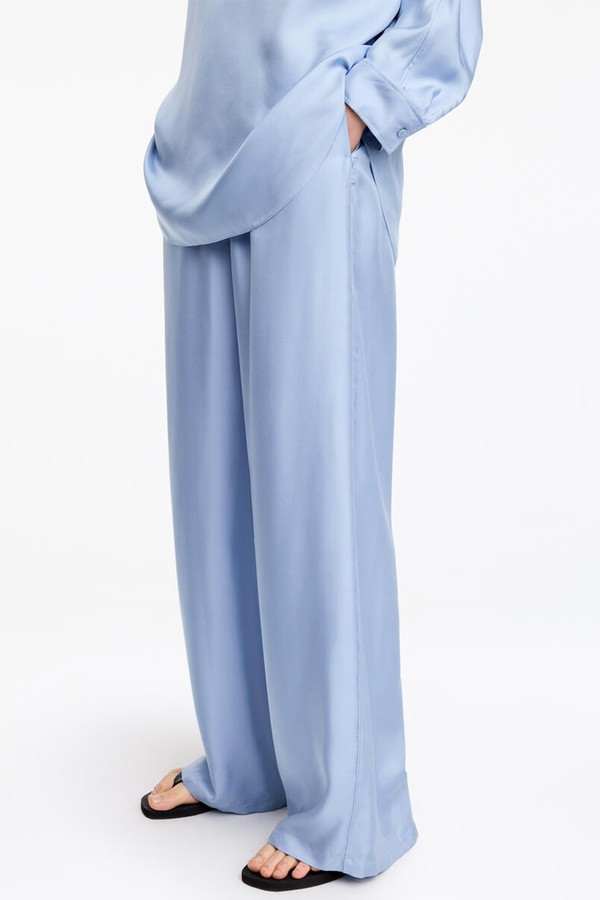 Silk-Twill Trousers from ARKET