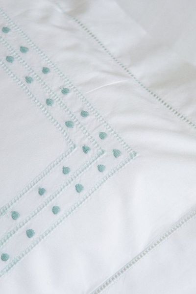 Duck Egg Matilda Duvet Cover from Sarah K