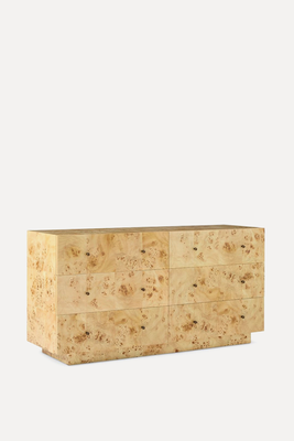 Burl 6-Drawer Chest of Drawers from West Elm