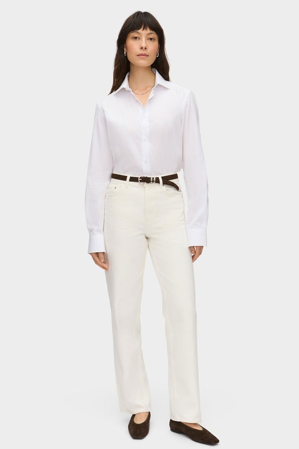 High Rise Straight Leg Jeans from Aligne