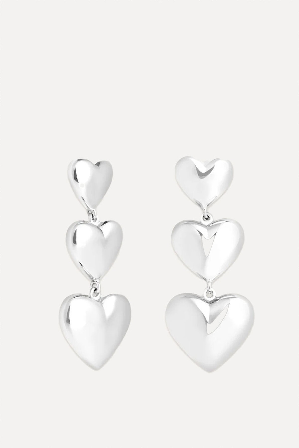 Heart Drop Stud Earrings from Astrid & Miyu