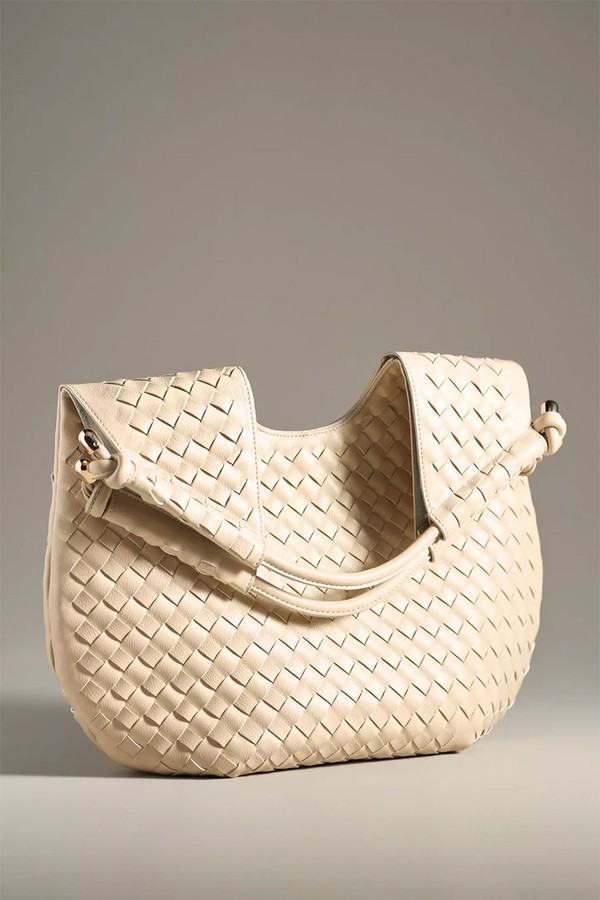 Melie Bianco Tracy Woven Tote from Anthropologie 