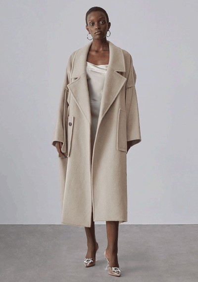 Wool Coat from Silk Maison