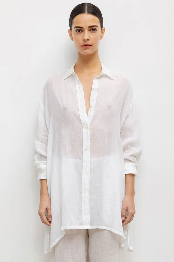 Niko Oversized Button Down Shirt from Leset