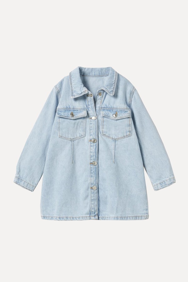 Denim Skater Dress from Zara