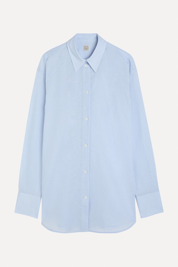 Cotton & Linen-Blend Shirt from Toteme