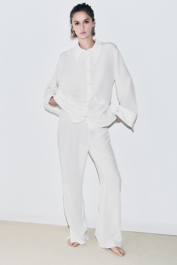 Silk Long Trousers