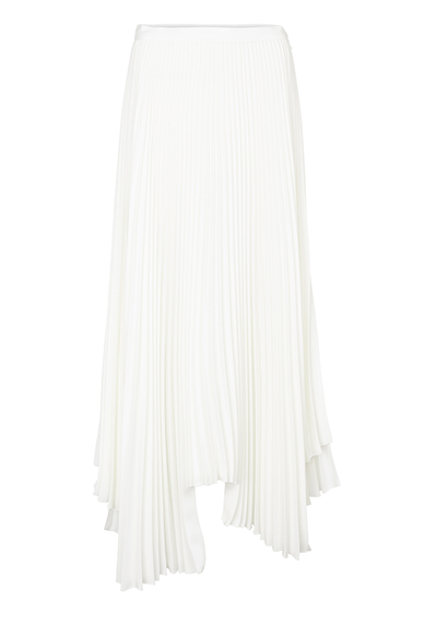 Pleated Asymmetric Skirt from Plan C