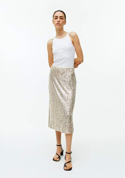 Sequin Skirt