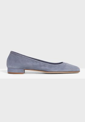 Unlined Flat In Suede from Theory