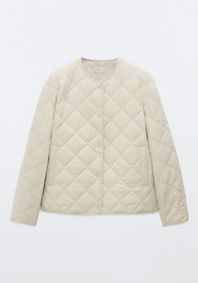 Short Quilted Jacket from Massimo Dutti