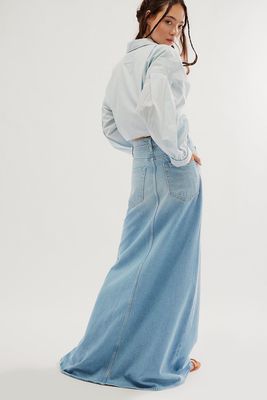 The Sugar Cone Maxi Skirt from MOTHER 