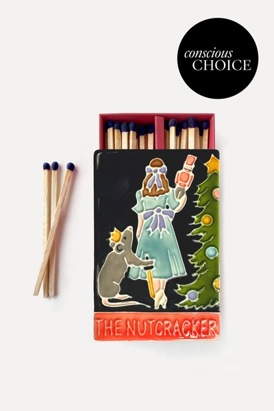 The Nutcracker Ceramic Matchbox from Jo Laing