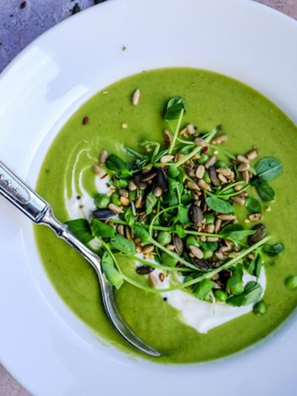 Pea & Mint Soup