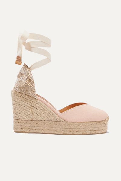 Chiara 100 Canvas Wedge Espadrilles from Castañer