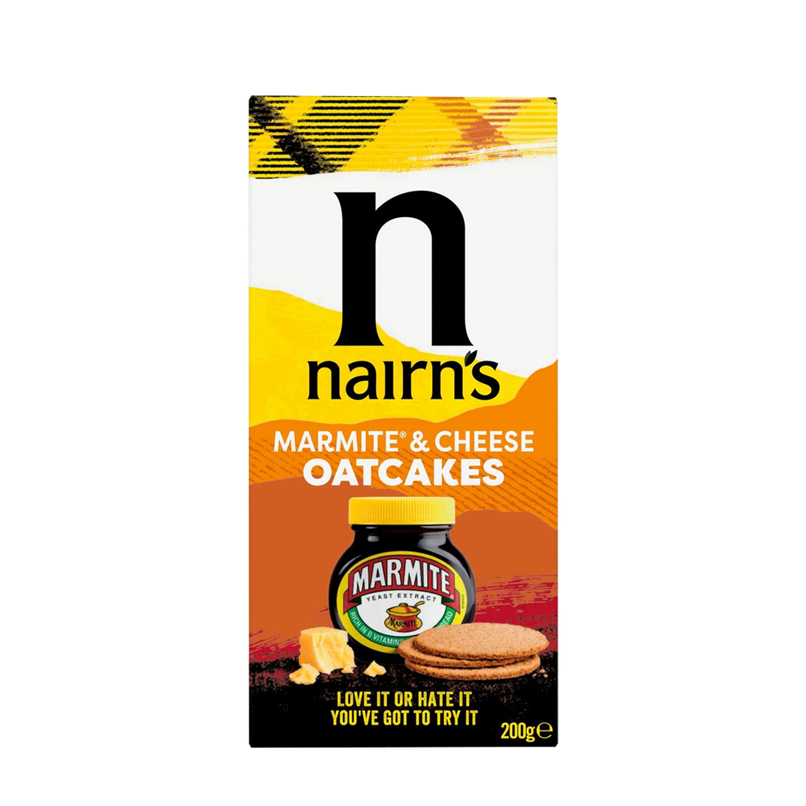 Cheese & Marmite Oatcakes from Nairn's 