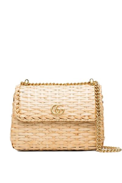 Wicker CC Cestino Bag from Gucci