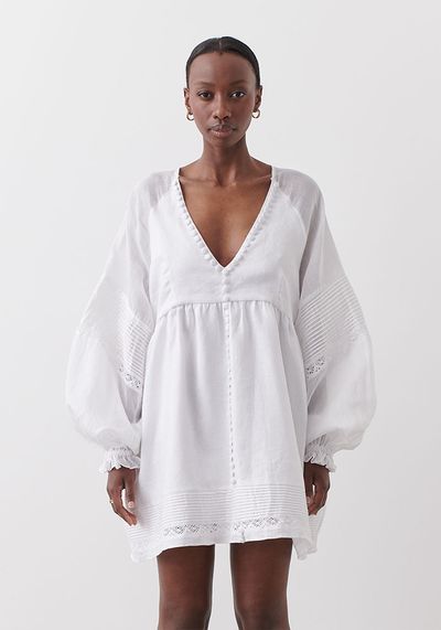 Lillian Linen Smock Dress from Joslin