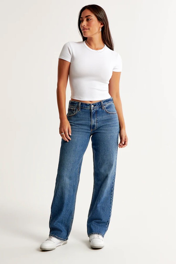 Curve Love Low Rise Baggy Jean