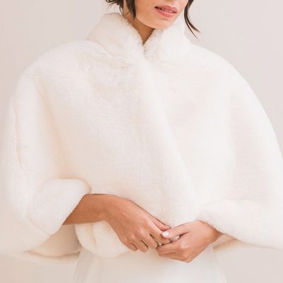 9 Furry Cover-Ups For Your Winter Wedding