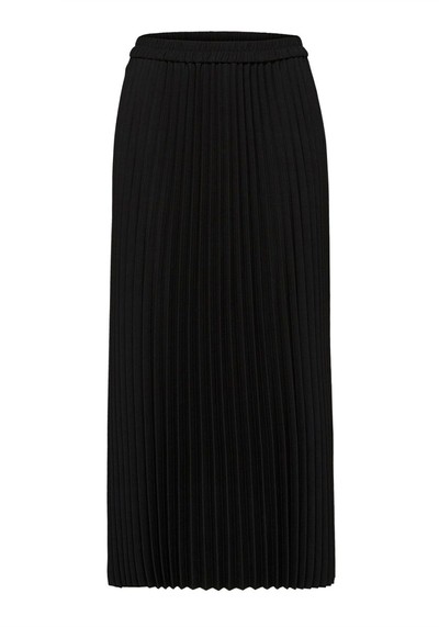 Pleated Midi Skirt from Selected